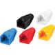 Strain Relief Boots for RJ45 Data Plugs, CAT5e/CAT6 Cable, 100-Pack - VDV824-650 Strain Relief Boots for RJ45 Data Plugs, CAT5e/CAT6 Cable, 100-Pack - VDV824-650